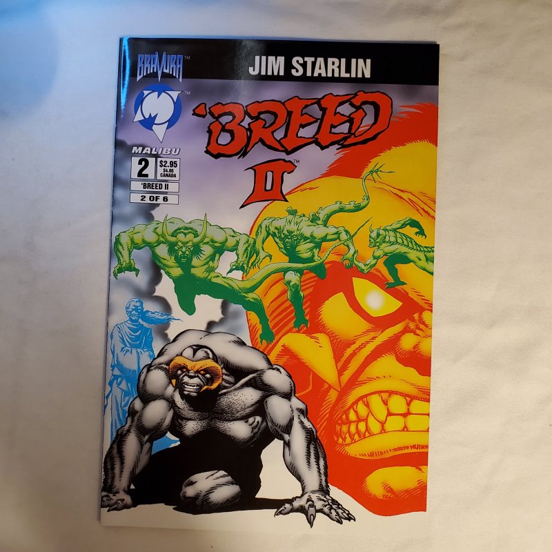 Breed II Book of Revelation 2 Very Fine Cover by Jim Starlin