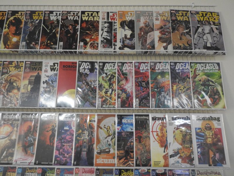 Huge Lot 140+ Comics W/ Star Wars, Deathstroke, DCeased, +More! Avg VF Cond!