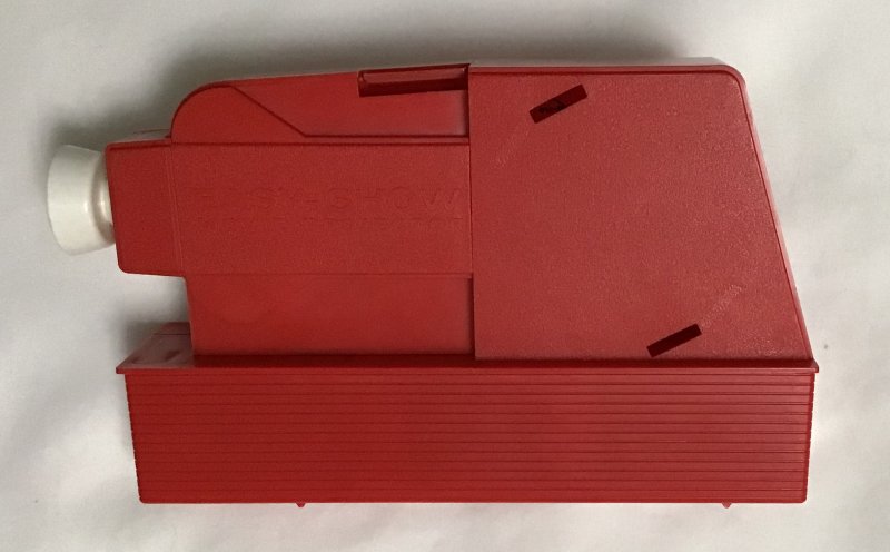 Kenner Easy Show Movie Projector, Red, with 7 movies, in working condition