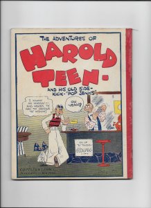 The Adventures of Harold Teen & his old side-kick Pop Jenks Comic Book 1931