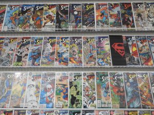 Huge Lot 150 ALL SUPERMAN COMICS!!!! W/ Key Issues! Avg VF Condition!