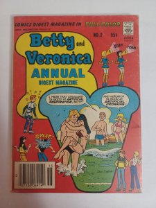 Betty and Veronica Annual #2 Archie Comic Digest - bikini cover - 1981 - FN/VF