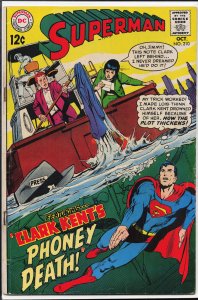 Superman #210 (1968) Superman