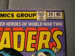 Invaders #34 (Marvel, 1978) LOW GRADE 