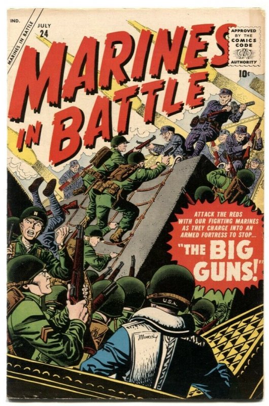 Marines In Battle #24 1958- Jeb Stuart's Raiders FN