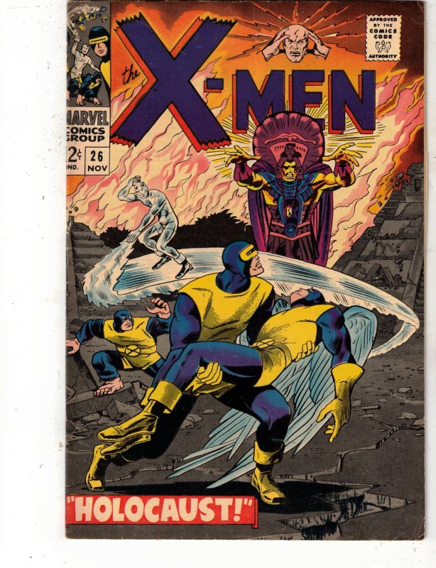 The X-Men #26 1966 VF+ 2nd El Tigre Kukulcan  High-Grade! BEANTOWN CERTIFICATE!