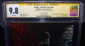 Fame: Charlie Cox #nn CGC (9.8) Signed by Jon Bernthal - 2025