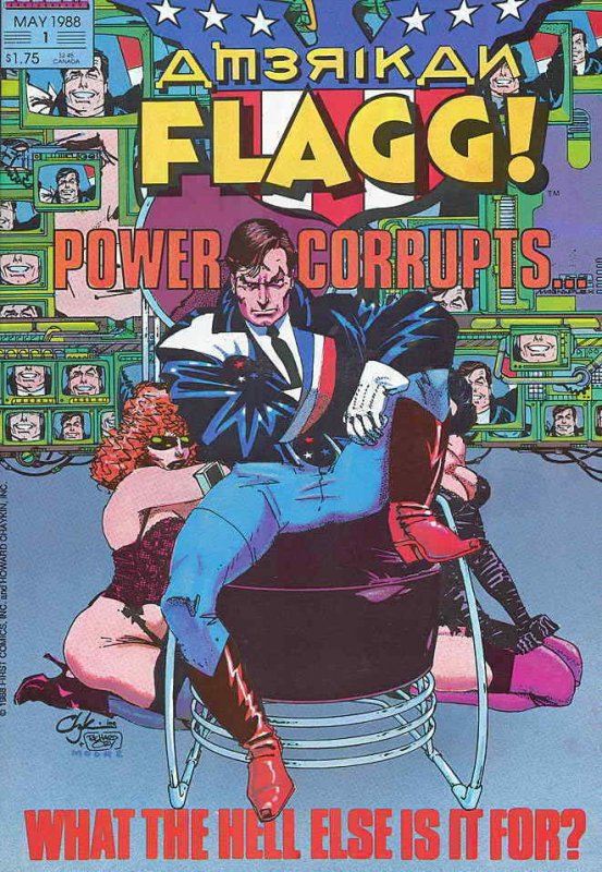 American Flagg (Howard Chaykin's ) #1 VF/NM; First | save on shipping - details