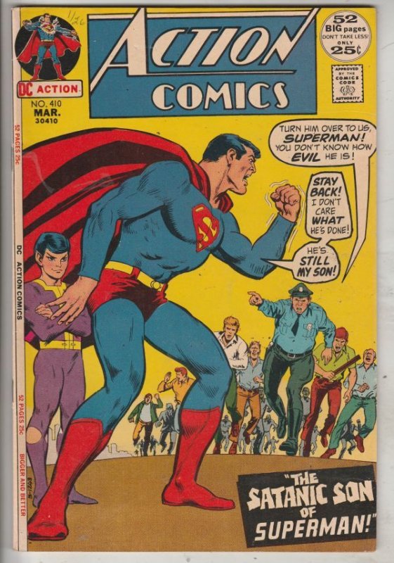 Action Comics #410 (Mar-72) NM- High-Grade Superman