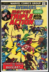 Marvel Triple Action #18 (1974) The Avengers