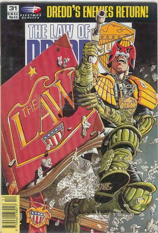 Law of Dredd, The #31 VF; Fleetway Quality | save on shipping - details inside