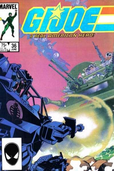 G.I. Joe: A Real American Hero (1982 series) #36, VF- (Stock photo)