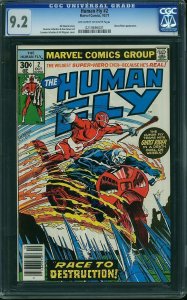 Human Fly #2 (1977) CGC 9.2 NM-