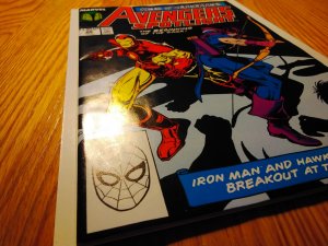 Avengers Spotlight #26 Direct Edition (1989) Iron-man Hawkeye