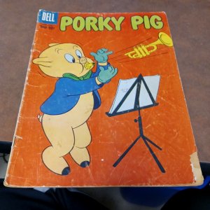 Porky Pig Six Issue Silver Bronze Age Cartoon Comic lot Run Set Collection Dell