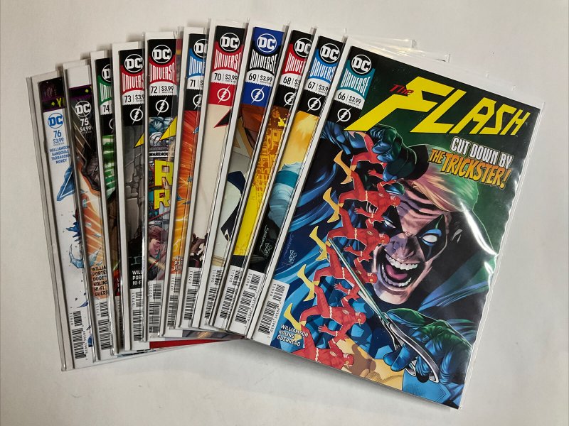 Flash Rebirth 66-76 Lot Run Set Near Mint Nm Dc Comics