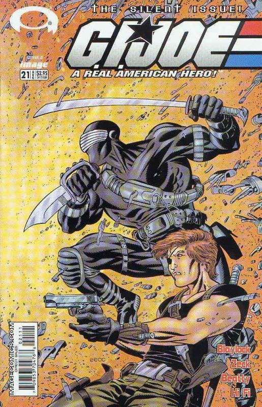 G.I. Joe Comic Book #21 VF/NM; Image | save on shipping - details inside