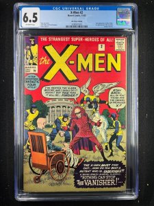 X-Men (1963) #2 CGC 6.5 Off-White Pages UK Price Variant (4398501004)