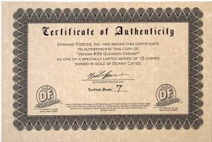 VENOM #35 PATRICK GLEASON WEBHEAD VIRGIN VARIANT GOLD SIGNED DONNY CATES W/COA