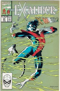 Excalibur #31 (1988 v1) Scott Lobdell Captain Britain 1st Vega-Superior NM-