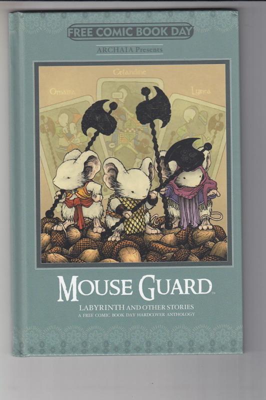 Mouse Guard Labyrinth and other Stories HC Unstamped NM- FCBD 2014