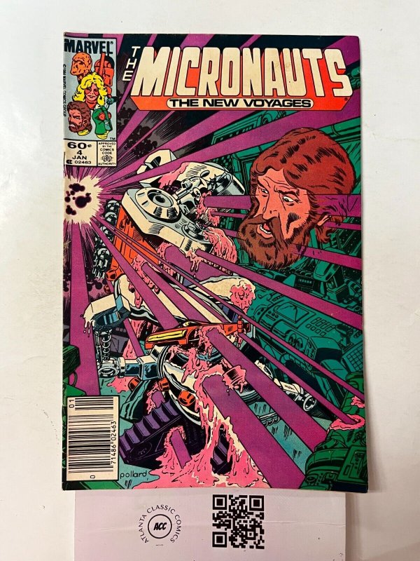 Micronauts #4 VF-NM Marvel Comic Book 27 TJ52