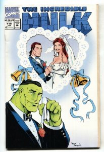 Incredible Hulk #418-NEWSSTAND-First TALOS-Marvel comic