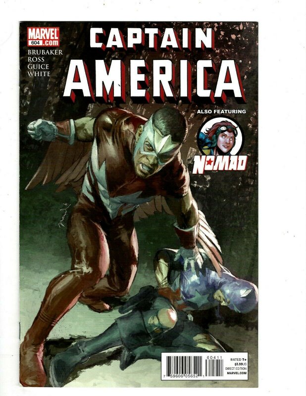 12 Captain America Marvel Comics 600 601 602 603 604 605 606 608 609 610 + J435