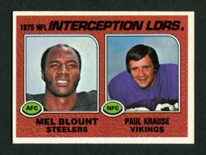 1976 Topps Mel Blount #205  NM-MT  Interception Leaders