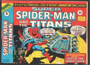 Super Spider-man & The Titans#200 1976-Captain America-Iron Man-Thor -Speci
