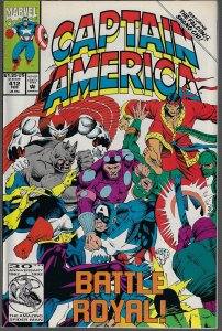 Captain America #404,406,410,412 (Marvel, 1992-93) - Four Issues