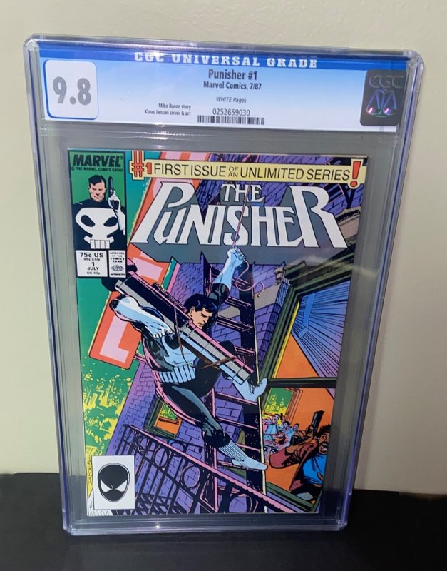 Punisher #1 (CGC 9.8 NM-MT)  1st Regular Series / 1987