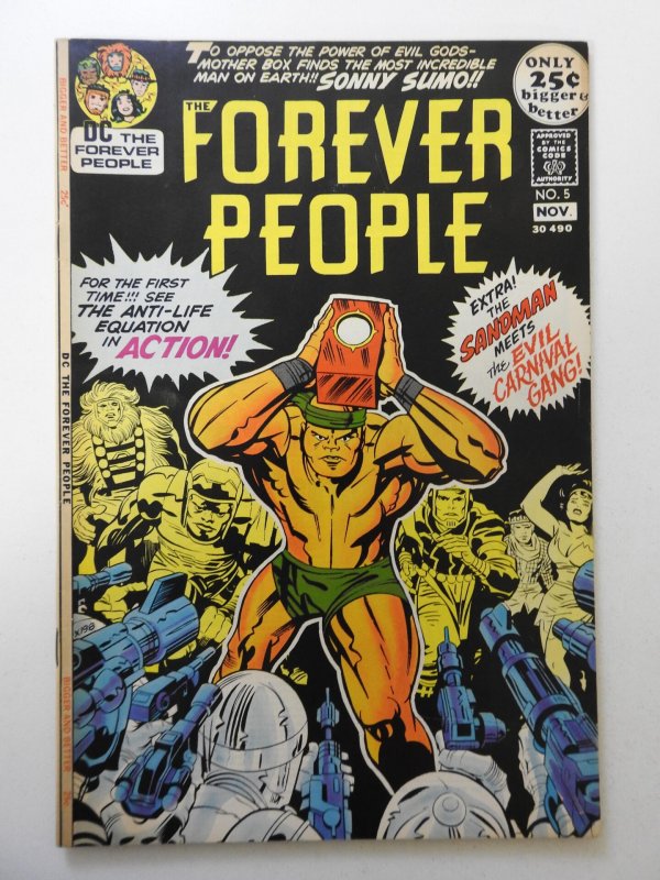 The Forever People #5 (1971) FN Condition!