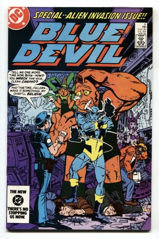 Blue Devil #6-1984-First appearance of DREADBOLT-comic book