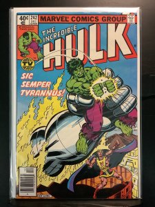 The Incredible Hulk #242 Newsstand Edition (1979)