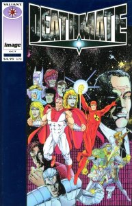 DEATHMATE #04 BLUE (1993) MIKE LEEKE | BLUE FOIL