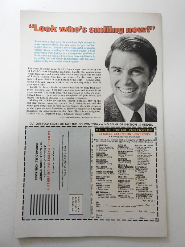 Iron Fist #9 (1976) FN Condition! 1/4 in spine split