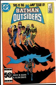 Batman and the Outsiders #32 (1986) Batman and the Outsiders