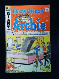 Everything'S Archie #11  Archie Comics 1970 Vg/Fn