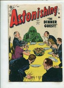 ASTONISHING #135 (5.0) THE DINNER GUEST!! 1958