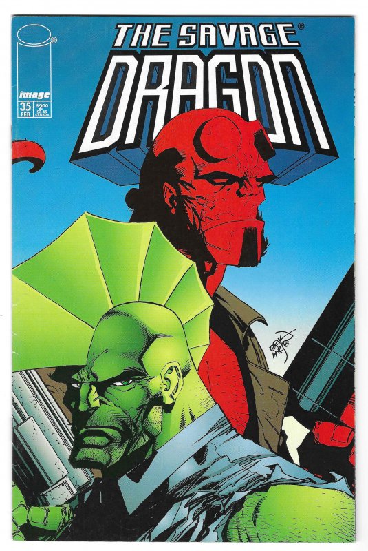 Savage Dragon, Hellboy Brasil