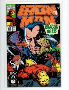 Iron Man 2PC #272-273 - The Mandarin Origin - The Dragon Seed Saga (VF/NM) 1991