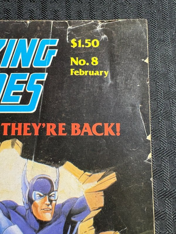 1981 AMAZING HEROES Magazine #8 GD 2.0 Thunder Agents Coverr