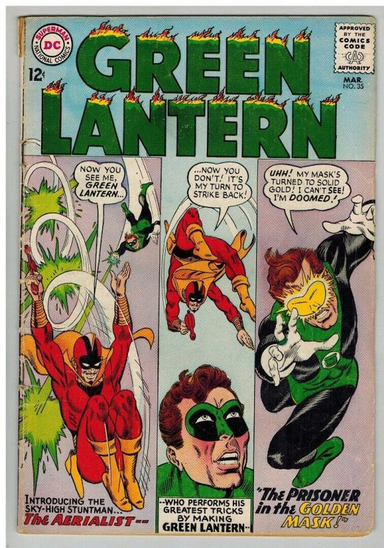 GREEN LANTERN (1960-1988) 35 VG-  March 1965 COMICS BOOK