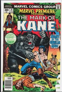 Marvel Premiere #34 (1977) Solomon Kane