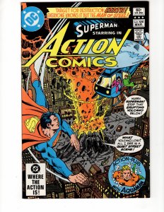 Action Comics #529 Brainiac Appearance Bronze Age DC