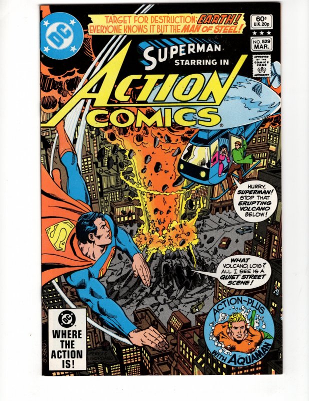 Action Comics #529 Brainiac Appearance Bronze Age DC