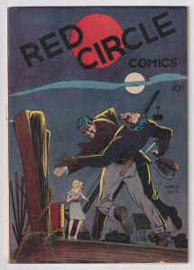 Red Circle Comics #3 (1945) Golden age!