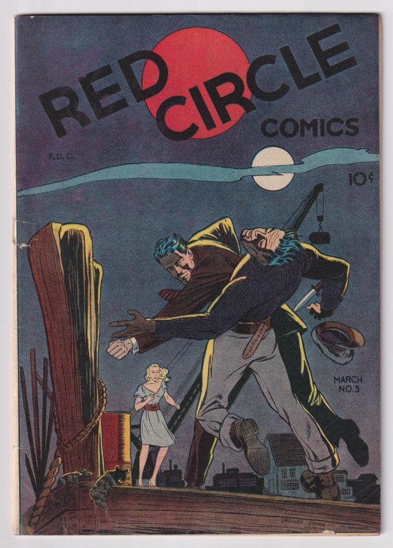 Red Circle Comics #3 (1945) Golden age!