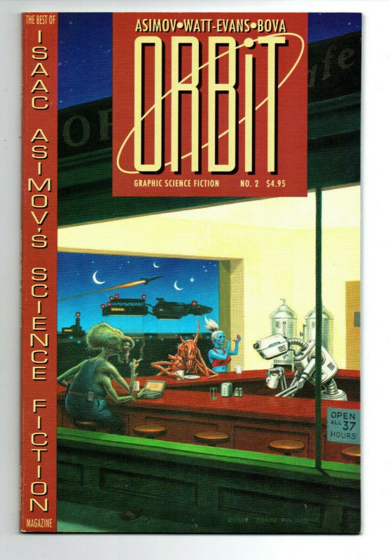 Orbit #2 - Graphic Science Fiction - Issac Asimov - Eclipse - 1990 - VF/NM 